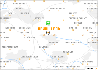 map of Newmill End