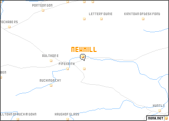 map of Newmill