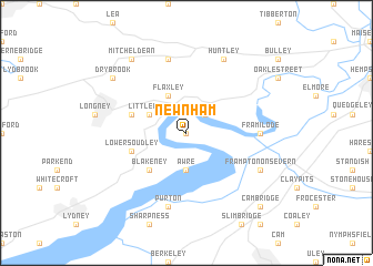 map of Newnham