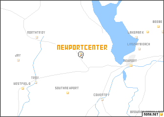 map of Newport Center