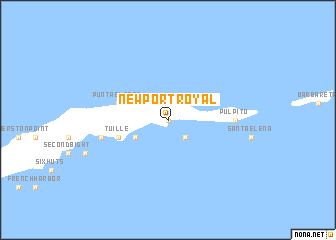 map of New Port Royal