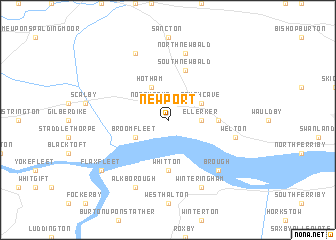 map of Newport