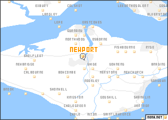 map of Newport