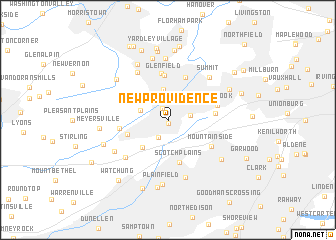 map of New Providence