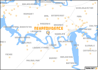 map of New Providence