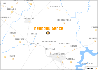 map of New Providence