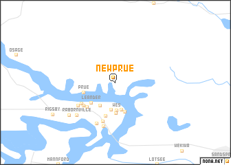 map of New Prue