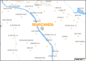 map of New Richmond