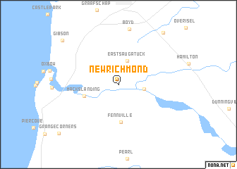 map of New Richmond