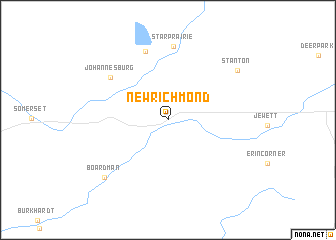 map of New Richmond