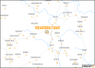 map of New Road Town