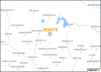 map of Newrys