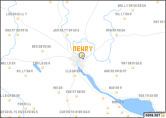 map of Newry