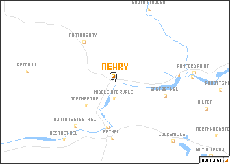 map of Newry