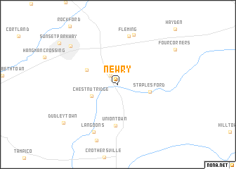 map of Newry