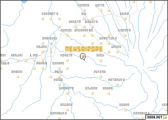 map of New Sairope