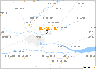 map of New Scone