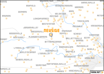 map of Newside