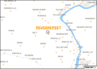 map of New Somerset