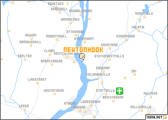 map of Newton Hook