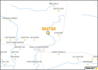 map of Newton