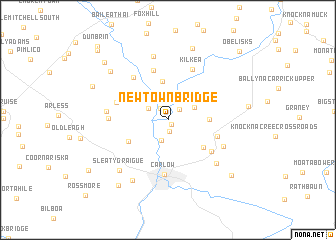 map of Newtown Bridge