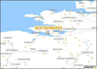 map of Newtownburke