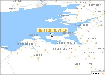 map of Newtownlynch