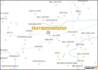 map of Newtownshandrum