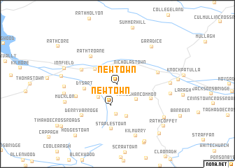 map of Newtown