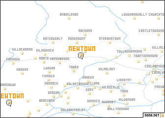 map of Newtown