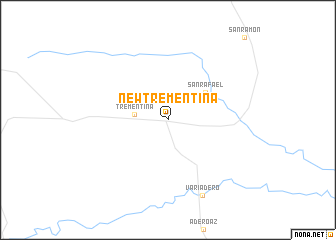 map of New Trementina