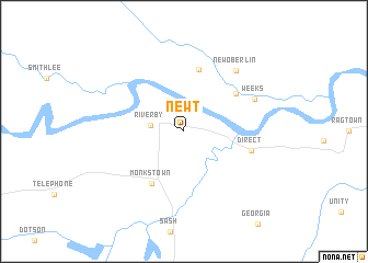 map of Newt