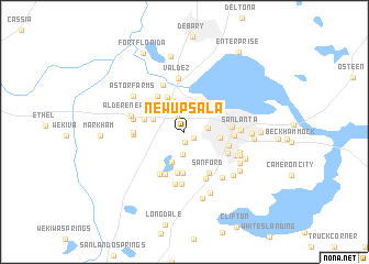 map of New Upsala