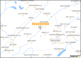 map of New Vernon