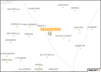 map of New Vienna