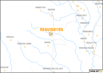 map of New Visayas