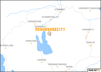 map of New Washoe City