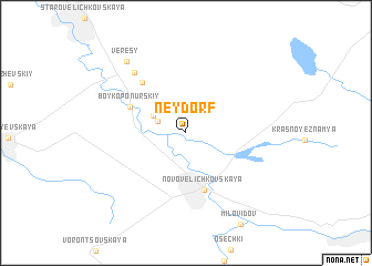 map of Neydorf