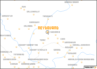 map of Neydovand
