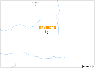 map of Neyibaca