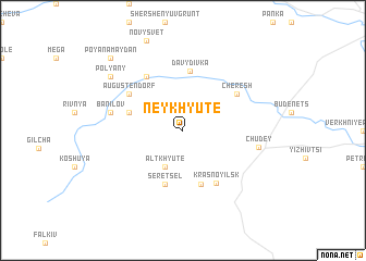 map of Neykhyute