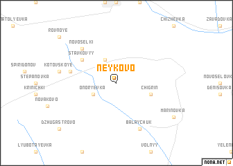 map of Neykovo