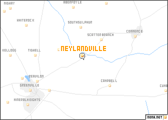 map of Neylandville