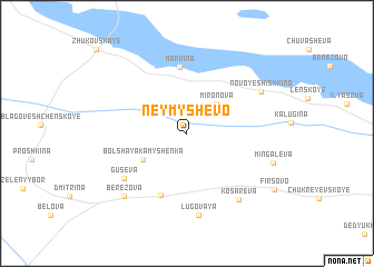 map of Neymyshevo