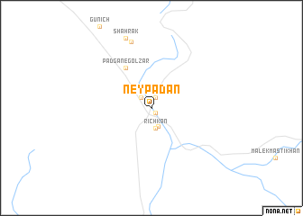map of Ney Padān