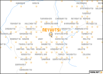 map of Neyuvtsi