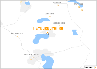 map of Neyvo-Rudyanka
