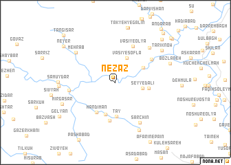 map of Nezāz