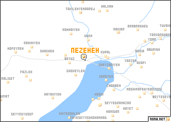 map of Nezeheh